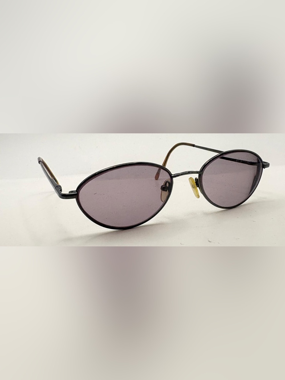 Capri 7727 Gunmetal Oval Sunglasses Frames Only